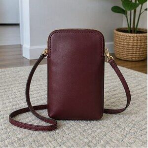 Blush Zip Crossbody Bag